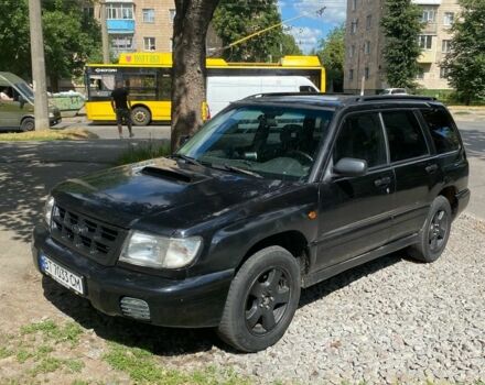 Чорний Субару Forester, об'ємом двигуна 2 л та пробігом 390 тис. км за 3500 $, фото 1 на Automoto.ua