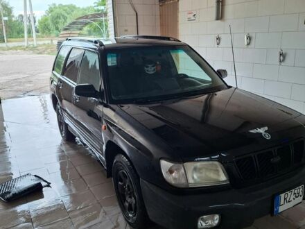 Черный Субару Форестер, объемом двигателя 2 л и пробегом 500 тыс. км за 1389 $, фото 1 на Automoto.ua