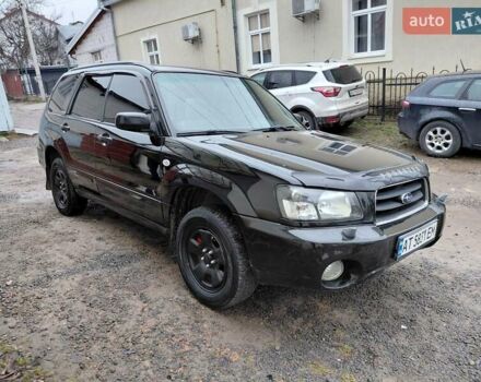 Чорний Субару Forester, об'ємом двигуна 2 л та пробігом 369 тис. км за 5350 $, фото 1 на Automoto.ua