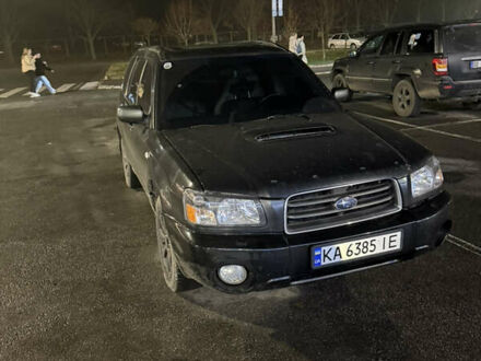 Чорний Субару Forester, об'ємом двигуна 2 л та пробігом 296 тис. км за 5600 $, фото 1 на Automoto.ua