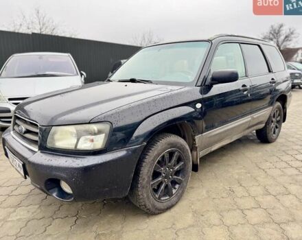 Черный Субару Форестер, объемом двигателя 2.5 л и пробегом 345 тыс. км за 3499 $, фото 1 на Automoto.ua