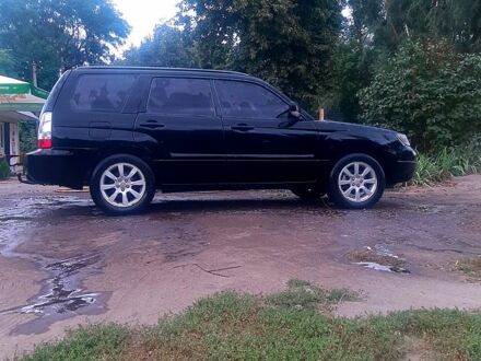 Субару Forester 2005 у Козельце на Automoto.ua Чорний Субару Forester, об'ємом двигуна 2 л та пробігом 300 тис. км за 6500 $, фото 1 на Automoto.ua