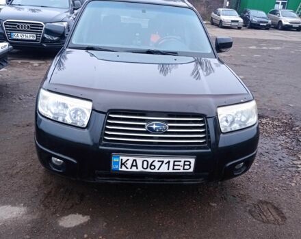 Черный Субару Форестер, объемом двигателя 2.5 л и пробегом 233 тыс. км за 6600 $, фото 1 на Automoto.ua