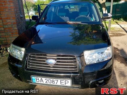 Чорний Субару Forester, об'ємом двигуна 2 л та пробігом 227 тис. км за 7500 $, фото 1 на Automoto.ua