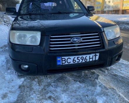 Черный Субару Форестер, объемом двигателя 2 л и пробегом 199 тыс. км за 6000 $, фото 1 на Automoto.ua