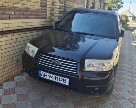 Чорний Субару Forester, об'ємом двигуна 2 л та пробігом 220 тис. км за 5000 $, фото 1 на Automoto.ua