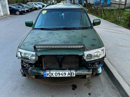 Чорний Субару Forester, об'ємом двигуна 2 л та пробігом 173 тис. км за 3790 $, фото 1 на Automoto.ua