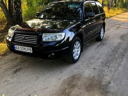 Чорний Субару Forester, об'ємом двигуна 2 л та пробігом 212 тис. км за 6495 $, фото 1 на Automoto.ua
