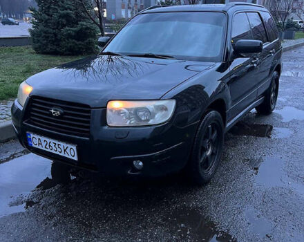 Черный Субару Форестер, объемом двигателя 2 л и пробегом 266 тыс. км за 5700 $, фото 1 на Automoto.ua