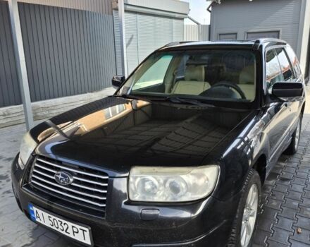 Черный Субару Форестер, объемом двигателя 2 л и пробегом 370 тыс. км за 6000 $, фото 1 на Automoto.ua