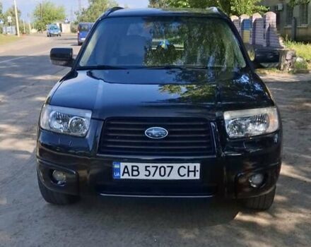 Черный Субару Форестер, объемом двигателя 2 л и пробегом 350 тыс. км за 4500 $, фото 1 на Automoto.ua