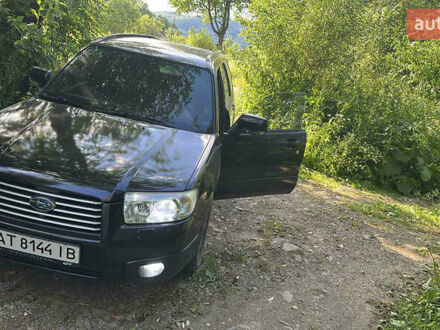 Субару Форестер 2007 в Ивано-Франковске на Automoto.ua Черный Субару Форестер, объемом двигателя 2 л и пробегом 236 тыс. км за 6300 $, фото 1 на Automoto.ua