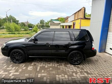 Субару Форестер 2007 в Славянске на Automoto.ua Черный Субару Форестер, объемом двигателя 2 л и пробегом 265 тыс. км за 6500 $, фото 1 на Automoto.ua