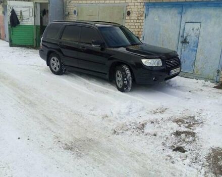 Черный Субару Форестер, объемом двигателя 2 л и пробегом 321 тыс. км за 7700 $, фото 1 на Automoto.ua