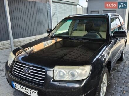 Черный Субару Форестер, объемом двигателя 1.99 л и пробегом 370 тыс. км за 5800 $, фото 1 на Automoto.ua