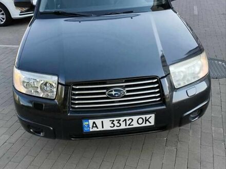 Субару Форестер 2007 в Киеве на Automoto.ua Черный Субару Форестер, объемом двигателя 2 л и пробегом 362 тыс. км за 6350 $, фото 1 на Automoto.ua