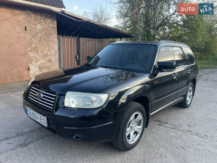 Субару Форестер 2007 в Прилуках на Automoto.ua Черный Субару Форестер, объемом двигателя 2 л и пробегом 260 тыс. км за 5200 $, фото 1 на Automoto.ua