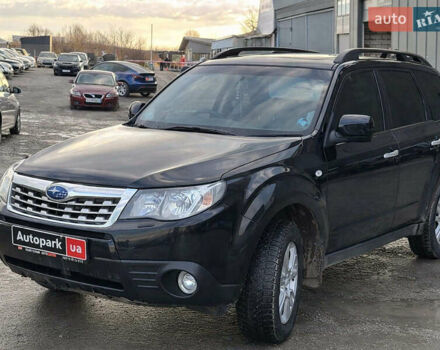 Черный Субару Форестер, объемом двигателя 2 л и пробегом 372 тыс. км за 8390 $, фото 1 на Automoto.ua