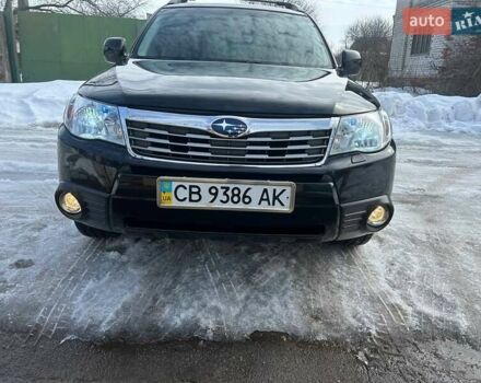Черный Субару Форестер, объемом двигателя 2.46 л и пробегом 106 тыс. км за 10000 $, фото 1 на Automoto.ua