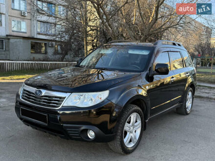 Черный Субару Форестер, объемом двигателя 2.46 л и пробегом 196 тыс. км за 7700 $, фото 1 на Automoto.ua