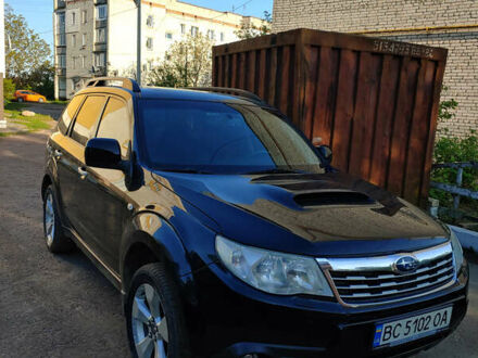 Субару Форестер 2010 в Сокале на Automoto.ua Черный Субару Форестер, объемом двигателя 2 л и пробегом 223 тыс. км за 5500 $, фото 1 на Automoto.ua