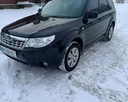 Черный Субару Форестер, объемом двигателя 2 л и пробегом 160 тыс. км за 12000 $, фото 1 на Automoto.ua