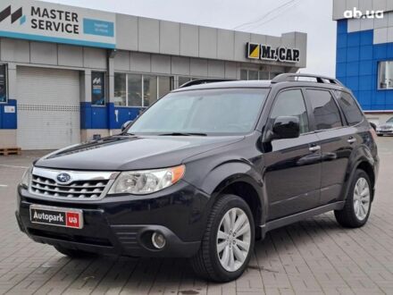 Черный Субару Форестер, объемом двигателя 2.5 л и пробегом 157 тыс. км за 9440 $, фото 1 на Automoto.ua