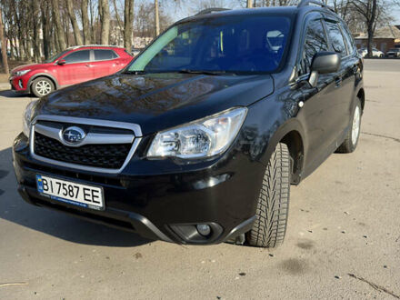 Черный Субару Форестер, объемом двигателя 2 л и пробегом 143 тыс. км за 12100 $, фото 1 на Automoto.ua