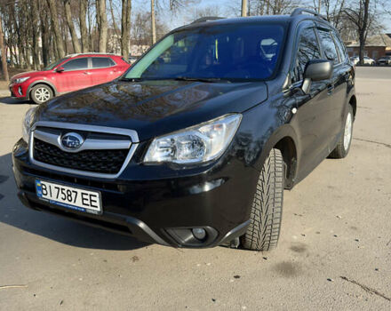 Черный Субару Форестер, объемом двигателя 2 л и пробегом 143 тыс. км за 12100 $, фото 1 на Automoto.ua
