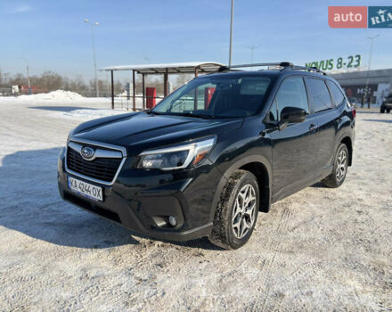 Черный Субару Форестер, объемом двигателя 2.5 л и пробегом 95 тыс. км за 22000 $, фото 1 на Automoto.ua