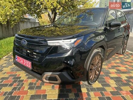 Субару Forester 2025 у Харкові на Automoto.ua Чорний Субару Forester, об'ємом двигуна 2.5 л та пробігом 7 тис. км за 31500 $, фото 1 на Automoto.ua