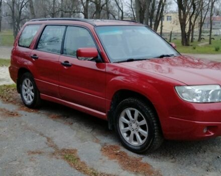 Красный Субару Форестер, объемом двигателя 2 л и пробегом 245 тыс. км за 6100 $, фото 1 на Automoto.ua