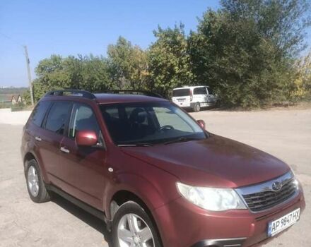 Красный Субару Форестер, объемом двигателя 2.46 л и пробегом 202 тыс. км за 10000 $, фото 5 на Automoto.ua