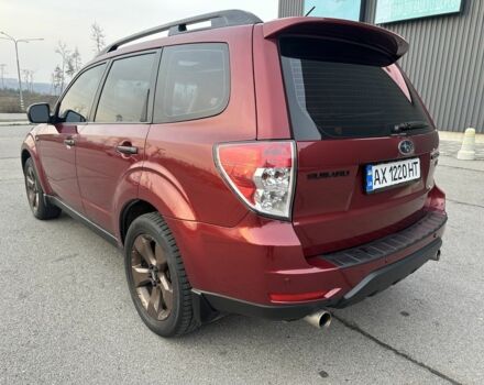 Красный Субару Форестер, объемом двигателя 2.5 л и пробегом 200 тыс. км за 9500 $, фото 2 на Automoto.ua