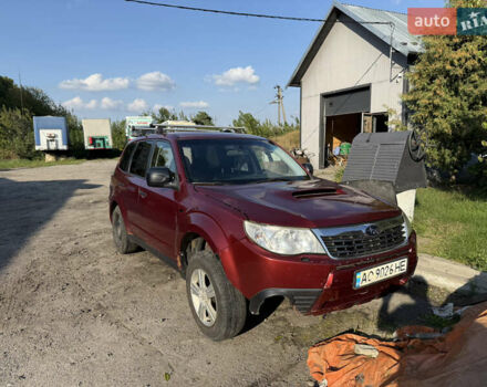 Красный Субару Форестер, объемом двигателя 2 л и пробегом 293 тыс. км за 2500 $, фото 3 на Automoto.ua