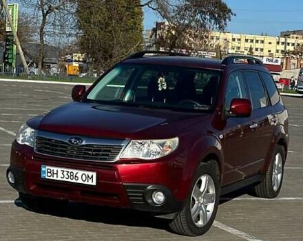 Красный Субару Форестер, объемом двигателя 2.46 л и пробегом 190 тыс. км за 8500 $, фото 1 на Automoto.ua