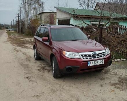 Красный Субару Форестер, объемом двигателя 2.5 л и пробегом 200 тыс. км за 10500 $, фото 3 на Automoto.ua