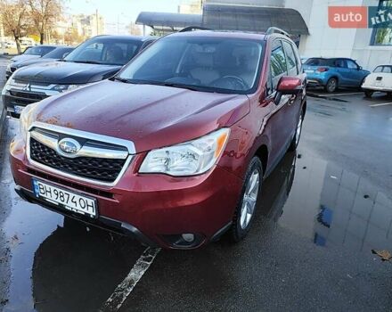 Красный Субару Форестер, объемом двигателя 2.5 л и пробегом 200 тыс. км за 9500 $, фото 6 на Automoto.ua