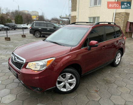 Красный Субару Форестер, объемом двигателя 2.5 л и пробегом 200 тыс. км за 9900 $, фото 5 на Automoto.ua