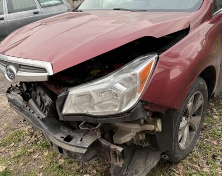 Красный Субару Форестер, объемом двигателя 2.5 л и пробегом 223 тыс. км за 7500 $, фото 2 на Automoto.ua
