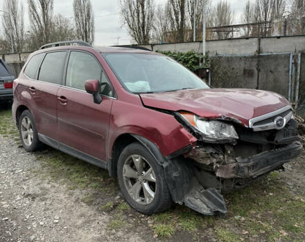 Красный Субару Форестер, объемом двигателя 2.46 л и пробегом 223 тыс. км за 7500 $, фото 1 на Automoto.ua