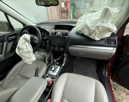 Красный Субару Форестер, объемом двигателя 2.5 л и пробегом 223 тыс. км за 7500 $, фото 5 на Automoto.ua