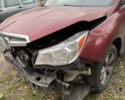Красный Субару Форестер, объемом двигателя 2.46 л и пробегом 223 тыс. км за 7500 $, фото 2 на Automoto.ua
