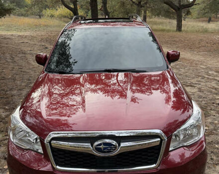 Красный Субару Форестер, объемом двигателя 2.46 л и пробегом 141 тыс. км за 14000 $, фото 1 на Automoto.ua