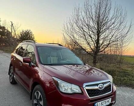 Красный Субару Форестер, объемом двигателя 2.46 л и пробегом 270 тыс. км за 12200 $, фото 1 на Automoto.ua