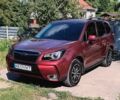 Красный Субару Форестер, объемом двигателя 2 л и пробегом 150 тыс. км за 15500 $, фото 1 на Automoto.ua