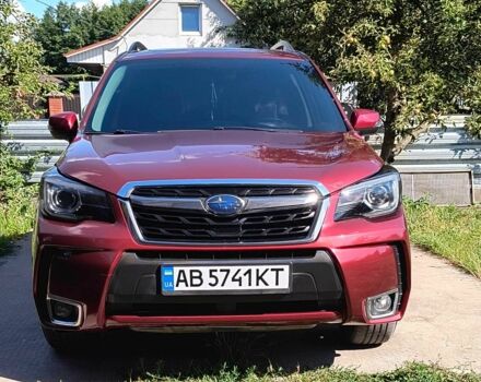 Красный Субару Форестер, объемом двигателя 2 л и пробегом 150 тыс. км за 15500 $, фото 2 на Automoto.ua