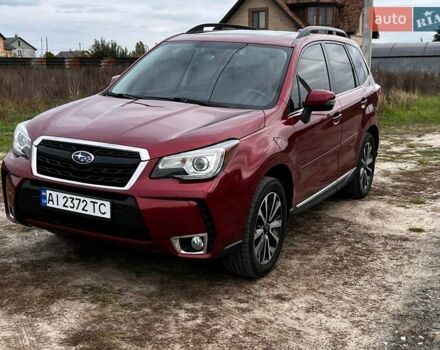 Красный Субару Форестер, объемом двигателя 2 л и пробегом 132 тыс. км за 15000 $, фото 1 на Automoto.ua
