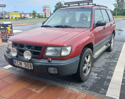 Червоний Субару Forester, об'ємом двигуна 2 л та пробігом 190 тис. км за 3000 $, фото 1 на Automoto.ua