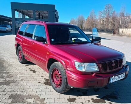 Червоний Субару Forester, об'ємом двигуна 2 л та пробігом 332 тис. км за 2000 $, фото 1 на Automoto.ua